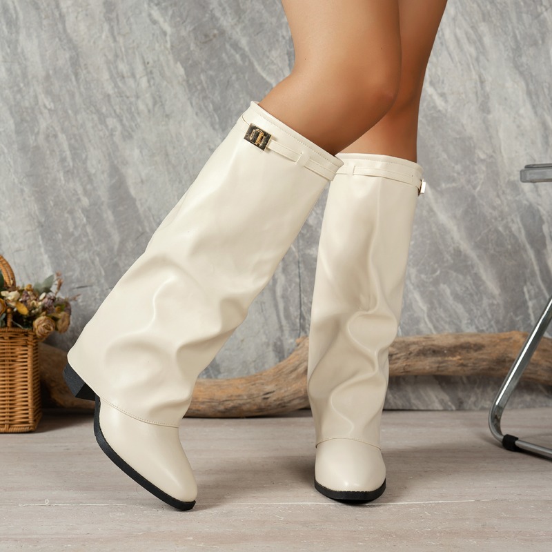 Spring Autumn New Simple Style - Women'S Fashion Knee High Boots review and price