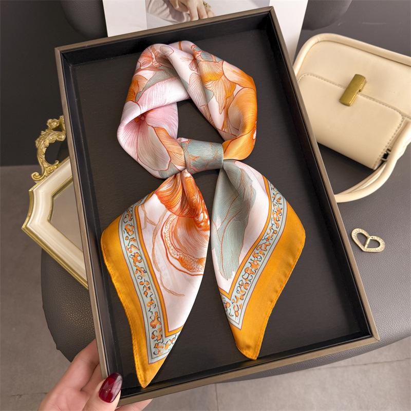 2026 New Floral Print Hijab Si - Women Fashion Necktie review and price