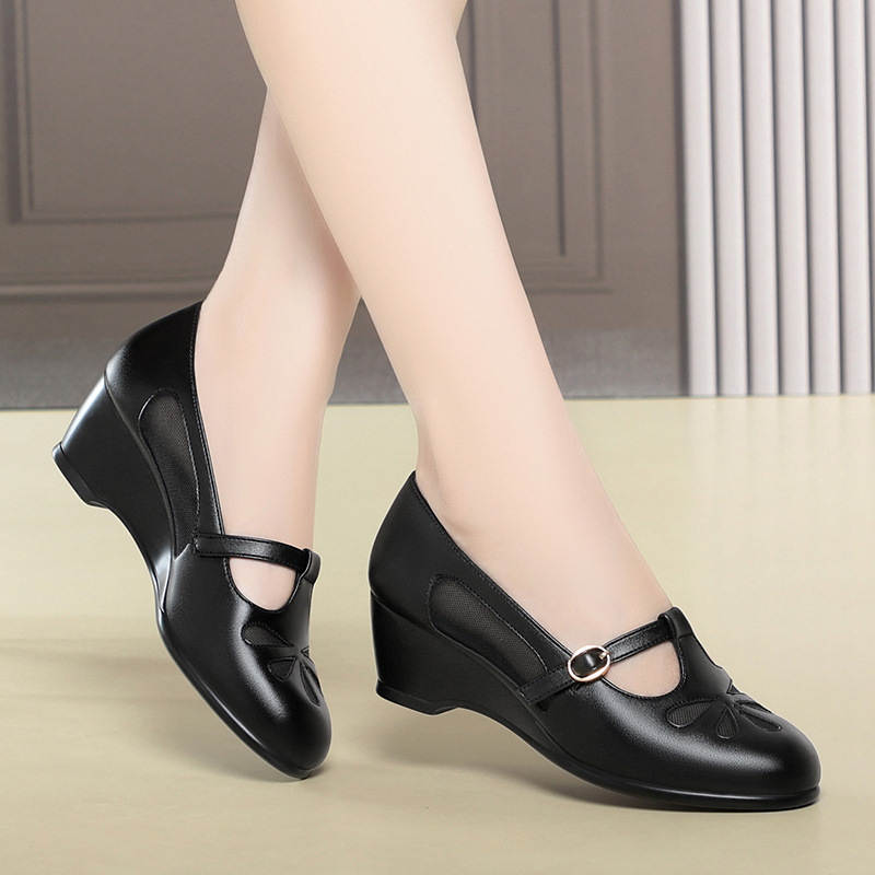 Middle Aged Women Summer Mesh  - Women'S Fashion Shoes review and price