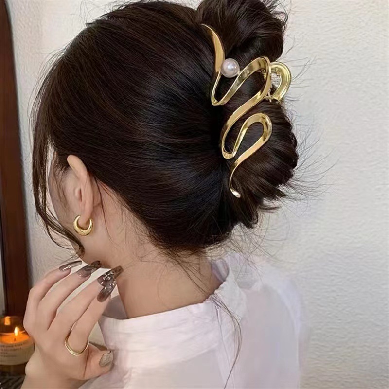 2026 Vintage Geometric Hair Cl - Women'S Fashion Korea review and price
