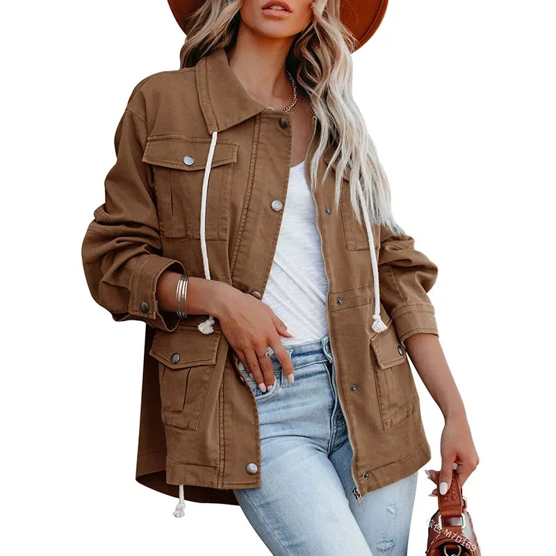 2025 Ladies Solid Color Jacket - Women'S Fashion Vest Tops review and price