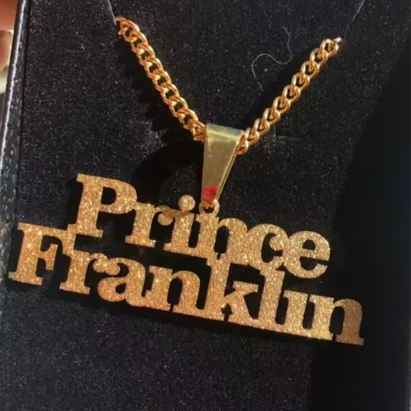 Custom Frosted Name Necklace f - Women Fashion Names review and price